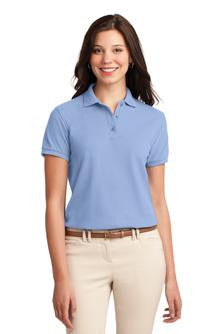 Port Authority® Ladies Silk Touch™ Polo. L500 with Maeser Logo